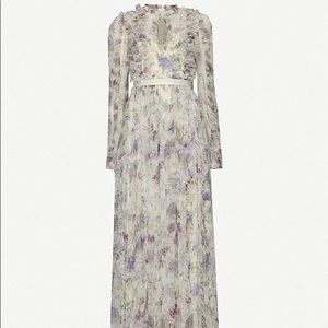 Needle and Thread Floral Tulle Gown. New And Sold Out Everywhere sz 14 US